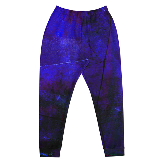 Purple Decay Darkness Men's Joggers